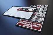 Typography Business Card, a Business Card Template by Marvel (Thumbnail 4 of 4)