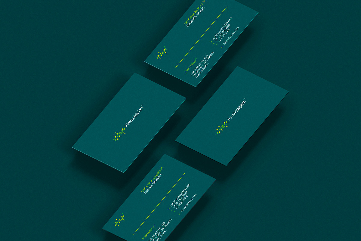 Business cards template: Finanacialp, a Business Card Template by Srg® (Photo 3 of 4)