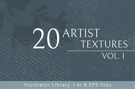 20 Adobe Vector Artist Textures, a Texture Graphic by Her Indigo Moon