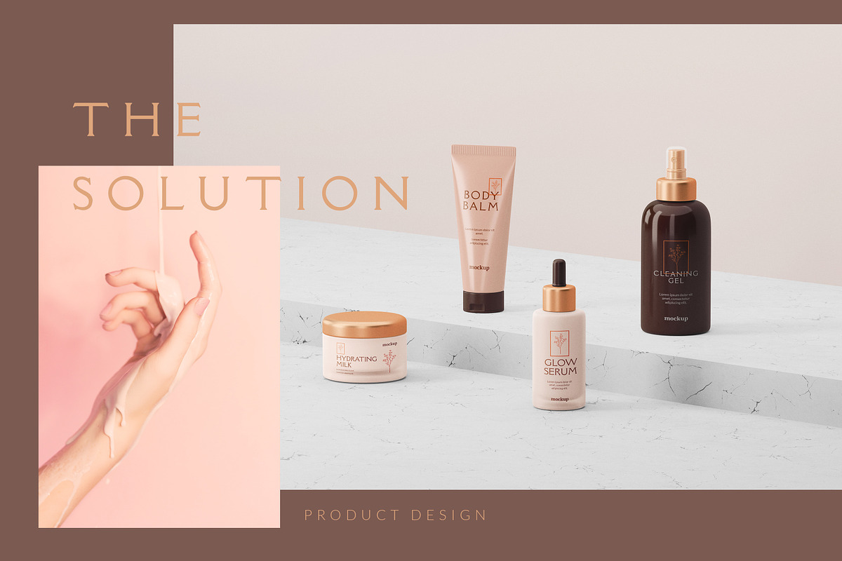 Cosmetic Packaging Mockups, a Cups & Container Mockup by simuradi (Photo 2 of 6)