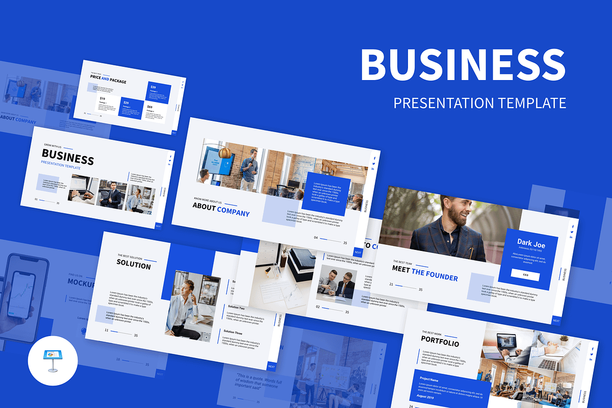 Business Keynote Template