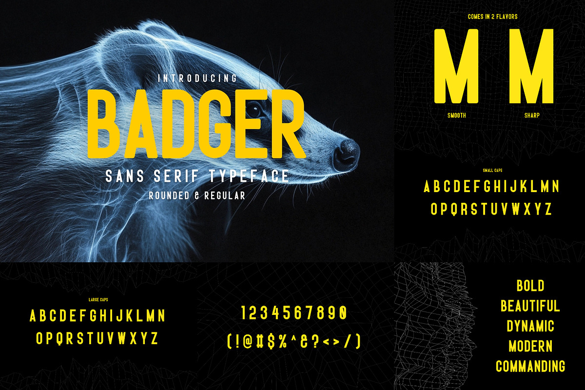 Military Font Bundle - 90 Fonts!, a Sans Serif Font by HipFonts (Photo 10 of 15)