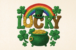 Lucky Mom St. Patricks Day PNG, an Illustration by DreamPrint404