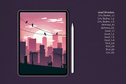 Procreate Cityscape Stamp Brushes, a Brush Add-On by MISTstudioDesign (Thumbnail 8 of 9)