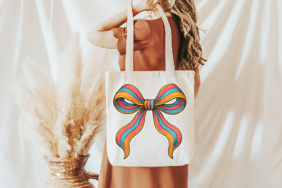 Coquette Christmas Bow Brushstroke, an Illustration by Daily.Designs (Photo 3 of 5)