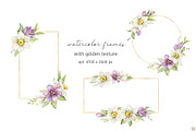 Watercolor Daffodils and Saffron, a Decorative Illustration by Elena Medvedeva (Thumbnail 4 of 8)