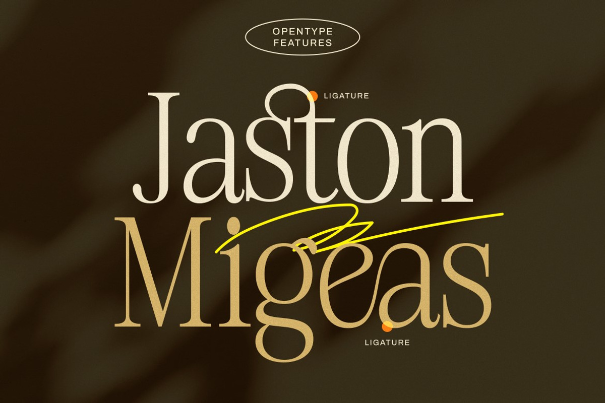 Meaning Elegant - Classic Serif Font, a Serif Font by Lettersiro (Photo 2 of 8)