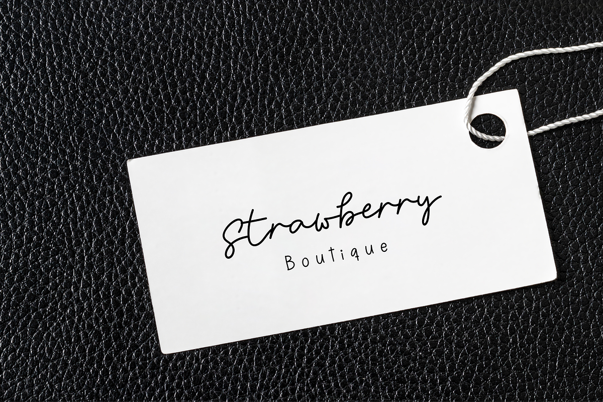 Liquorice, a Handwritten Font by Sofia Skoog (Photo 10 of 10)