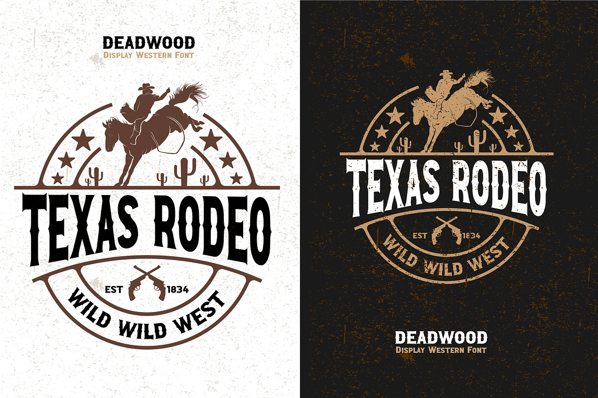 Deadwood - Display Font, a Script Font by Artdorable (Photo 2 of 9)