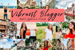 Lightroom Presets Vibrant Blogger, a Preset Add-On by Color Me Presets