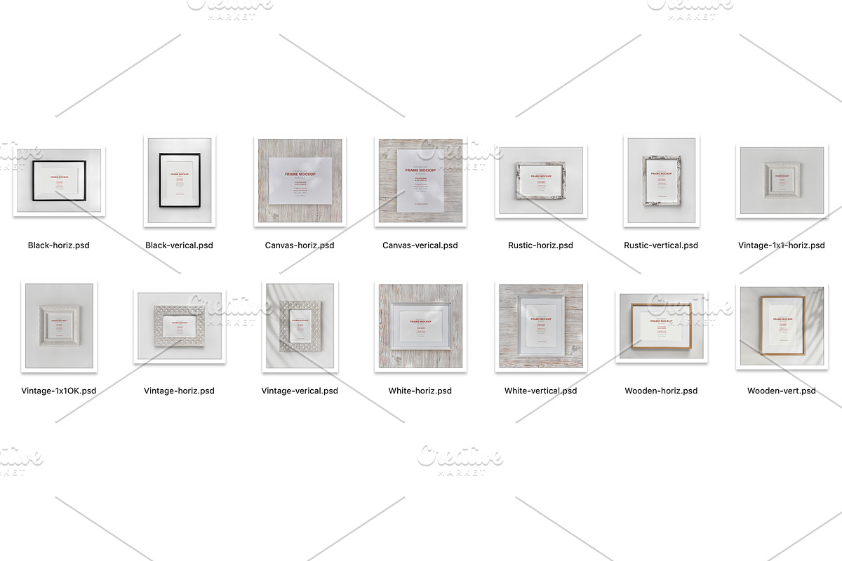 Minimalist Neutral Frame Mockup Set, a Mockup by Lumitar (Photo 9 of 9)