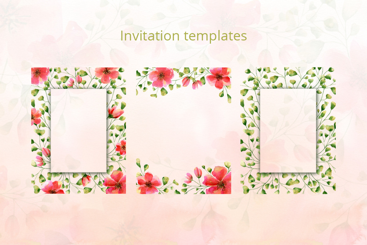 Roses Watercolor Illustration, a Texture Illustration by Anna Kopylova (Photo 3 of 8)