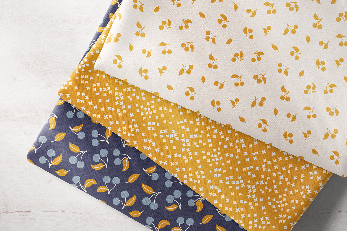 Cherry Orchard. Seamless Patterns, a Pattern Graphic by MagicForestory (Photo 6 of 8)