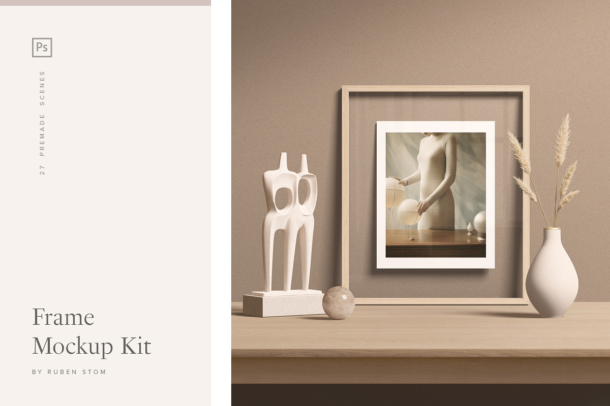 Frame Mockup Kit, a Household Mockup by Ruben Stom (Photo 1 of 23)