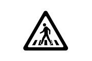 Pedestrian Crossing Safety Icon Set, an Icon by musafir_fashion (Thumbnail 3 of 13)