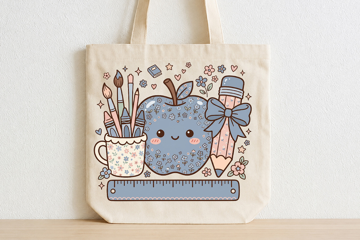 Back to School PNG, a Seasonal Illustration by CraftArtStudio (Photo 2 of 4)