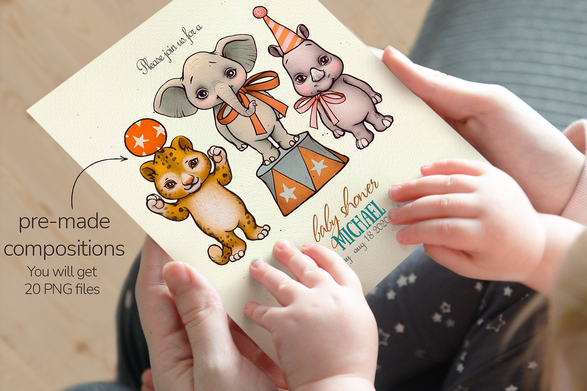 SEAMLESS PATTERNS  PRINTS  CLIPART, an Animal Illustration by TanyaSchuka (Photo 14 of 21)