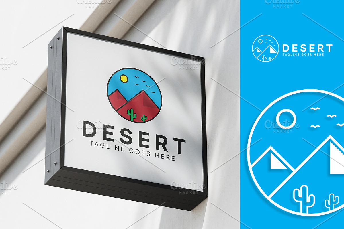 Desert Logo, a Branding & Logo Template by Logo Lab (Photo 1 of 4)