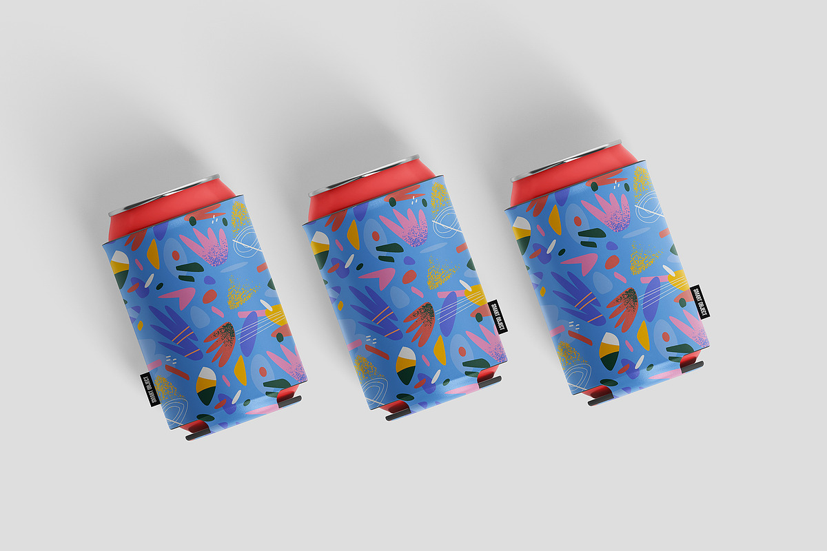 Can cooler mockup, can mockup mockup, a Packaging Mockup by GraphicVil (Photo 6 of 9)