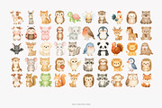 baby animals clipart set, an Animal Illustration by Pink Studio Art (Thumbnail 8 of 10)