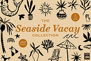 Boho Beach Vacation Resort Graphics, a Decorative Illustration by Eldorado Design Co. (Thumbnail 1 of 6)