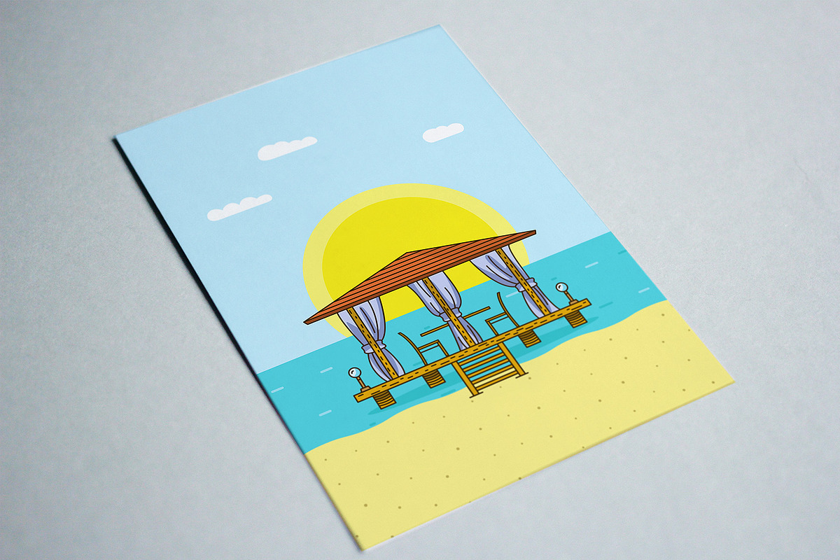 Tropical postcards, an Illustration by Hellgram (Photo 4 of 5)