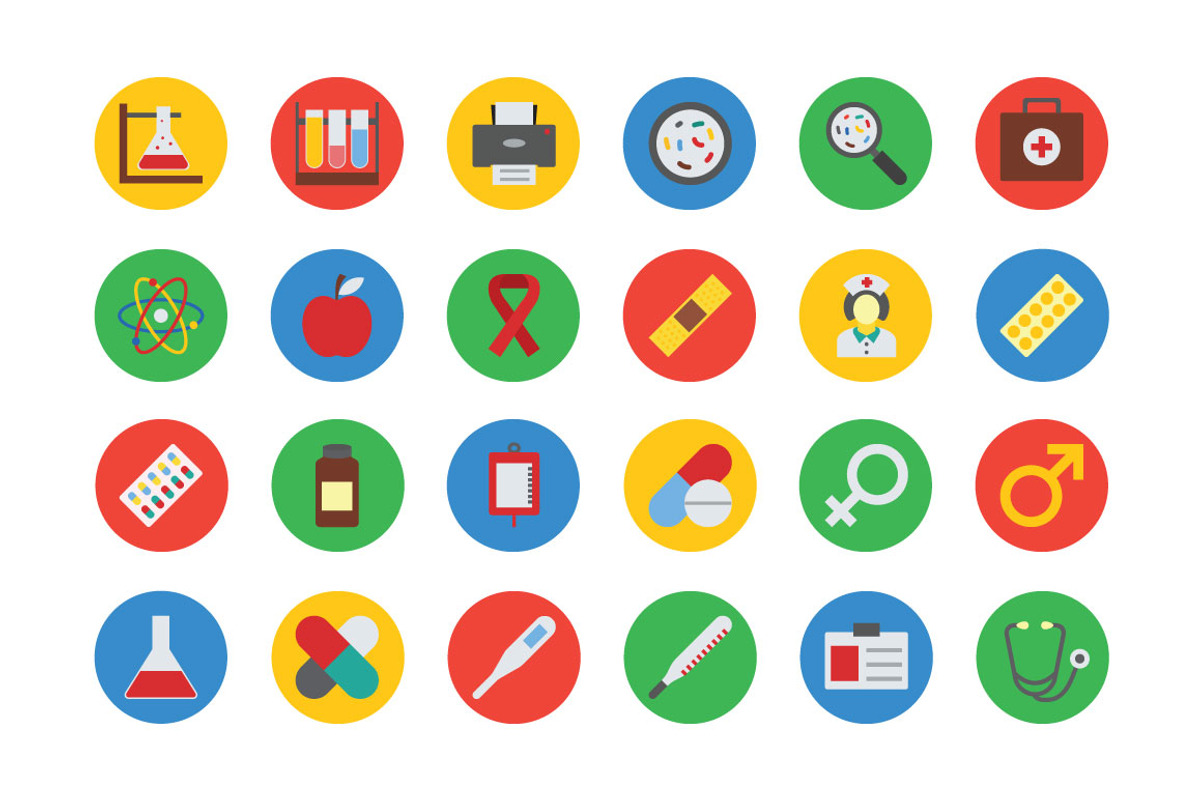 125+ Medical Vector Icons, an Emoji Icon by Creative Stall (Photo 3 of 5)