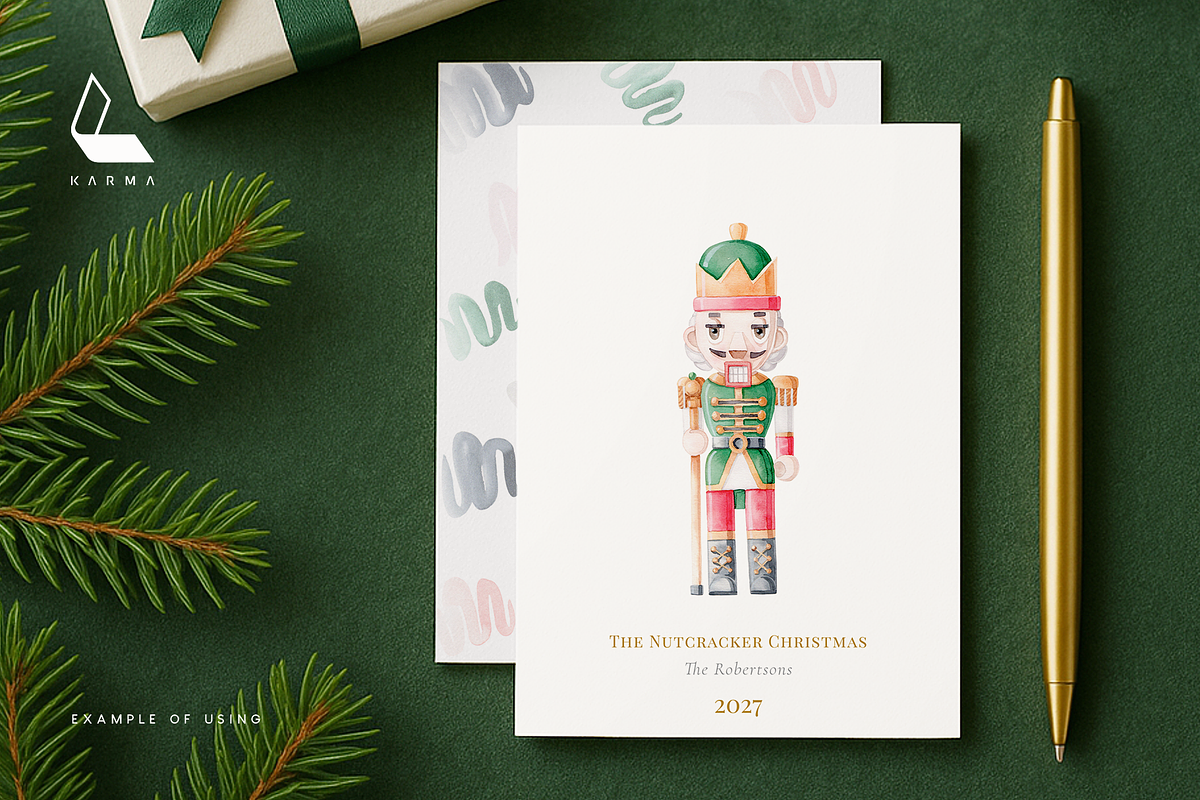 Classic Nutcracker Christmas, a Decorative Illustration by Karma (Photo 3 of 9)