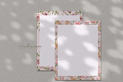 Floral Notepad Template | 33 Designs, a Stationery Template by slowlivecreate (Thumbnail 2 of 15)