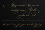 Bulgattie, a Script Font by Alcode (Thumbnail 10 of 11)