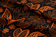 Hand drawn Autumn floral patterns, a Pattern Graphic by Tani Kuzminka (Thumbnail 25 of 27)