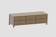 wardrobe 01, an Object 3D Model by fahad121 (Thumbnail 1 of 6)