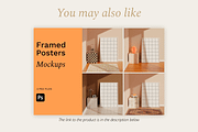 Framed Posters Mockup Gallery ATELIA, a Print Template by Bonumo (Thumbnail 8 of 8)