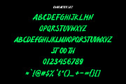 Frakend Handwritten Display Font, a Sans Serif Font by Maulana Creative (Thumbnail 5 of 8)