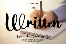 Written | Script Font