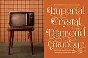 Chanel Gleminore Decorative Swash, a Serif Font by timelesstype.co (Thumbnail 11 of 15)