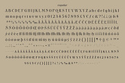 New Forest, a Font by Simon Walker (Thumbnail 8 of 9)
