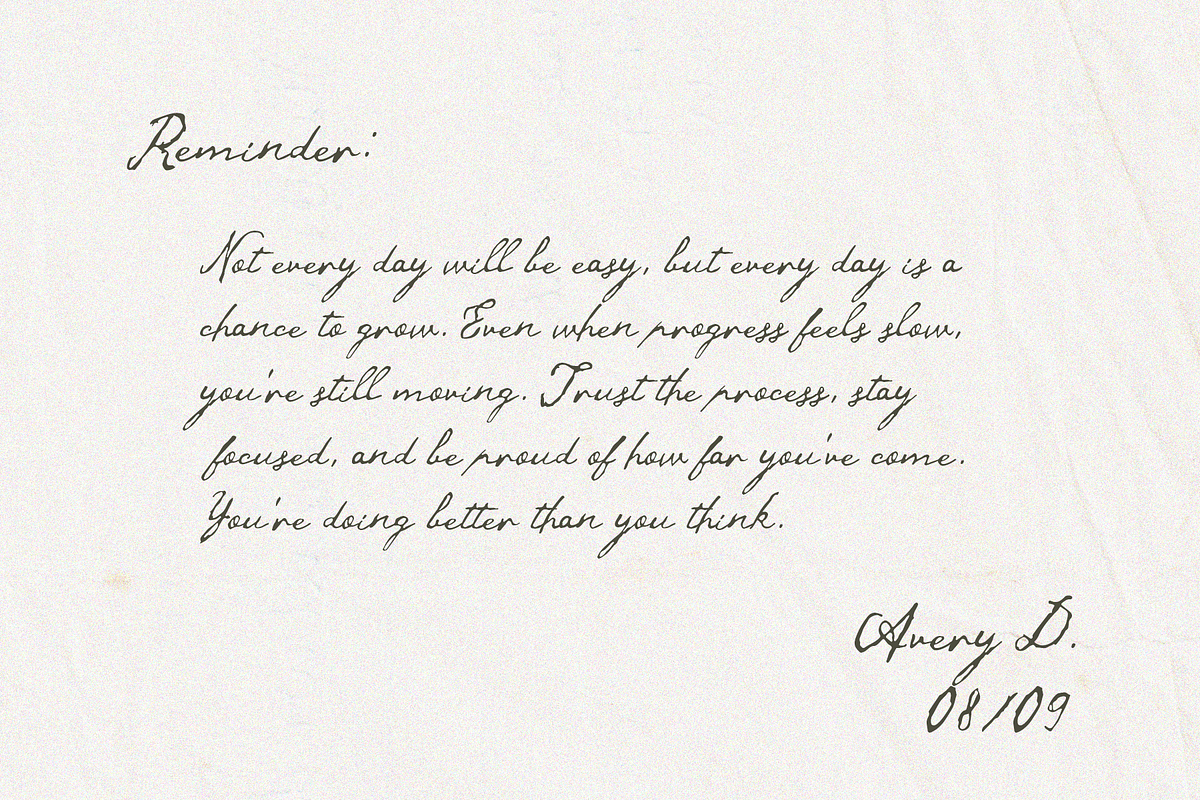 Quendralis – Handwritten Font, a Script Font by NDNL Studio (Photo 3 of 10)