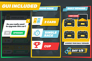Game Assets for 2 Cars Racing, an Illustration by wowu (Thumbnail 4 of 9)