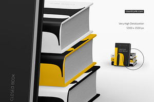 Hardcover Book Mockup Set