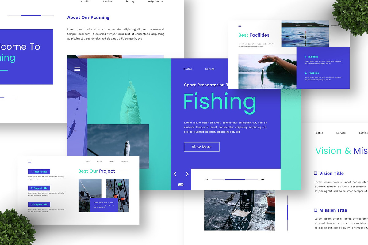 Fishing - Sport Google Slide preview 3