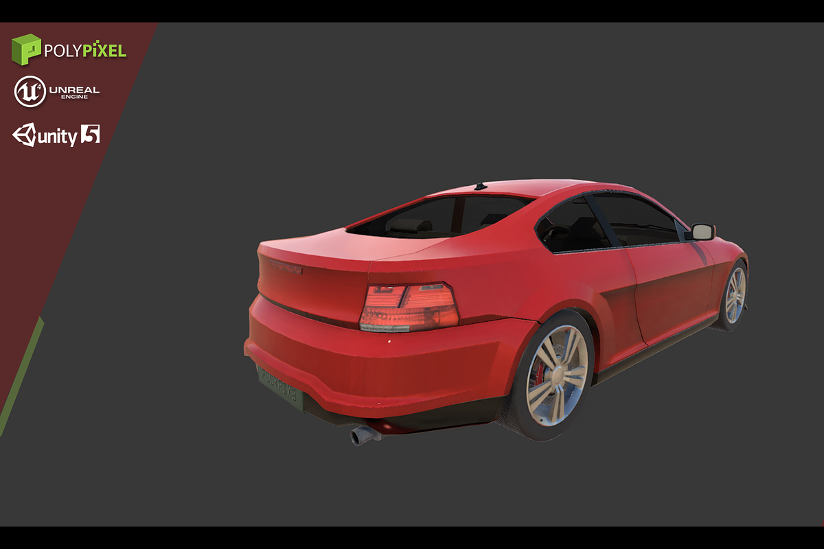 Vehicle Pack: Volume One, a Cars & Vehicle 3D Model by PolyPixel (Photo 7 of 13)