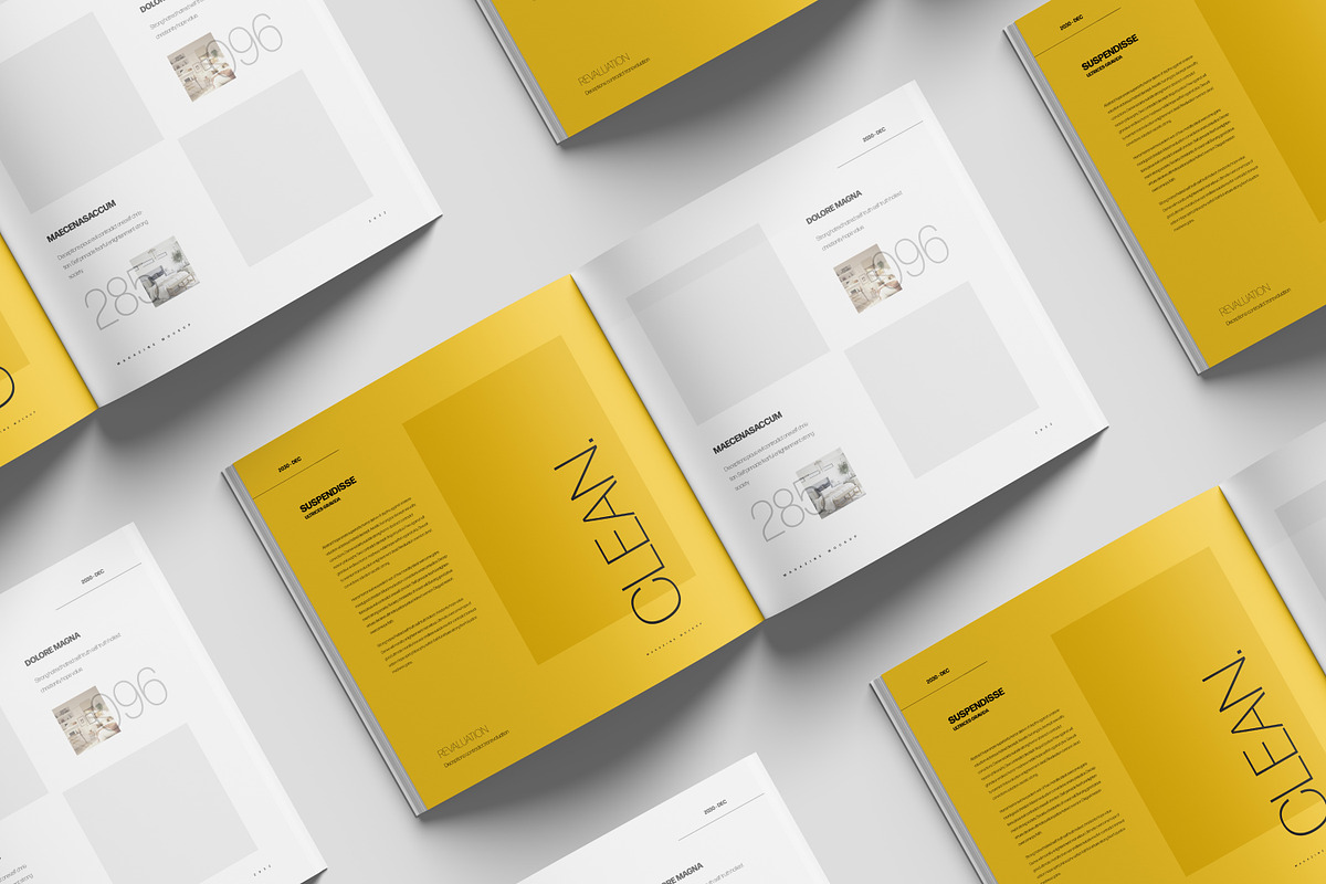 Square Magazine Mockup PSD Set, a Books & Magazine Mockup by Toasin Studio (Photo 4 of 7)