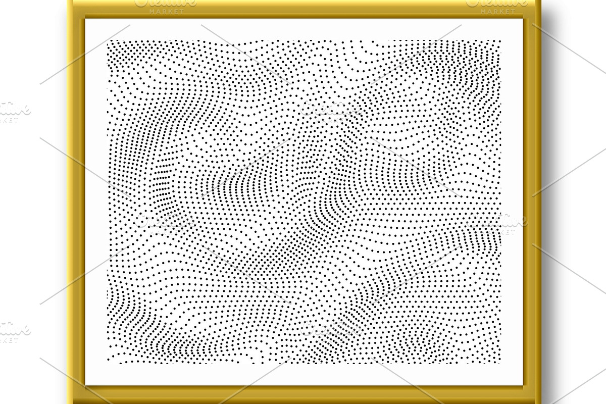 Abstract background with wavy lines, a Texture Graphic by RODINA (Photo 2 of 3)