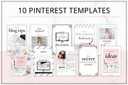 Social Media Pinterest Canva + PSD, a Social Media Template by Lady Boss Studio (Thumbnail 6 of 7)