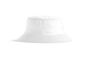 White Summer Bucket Hat 3D Model