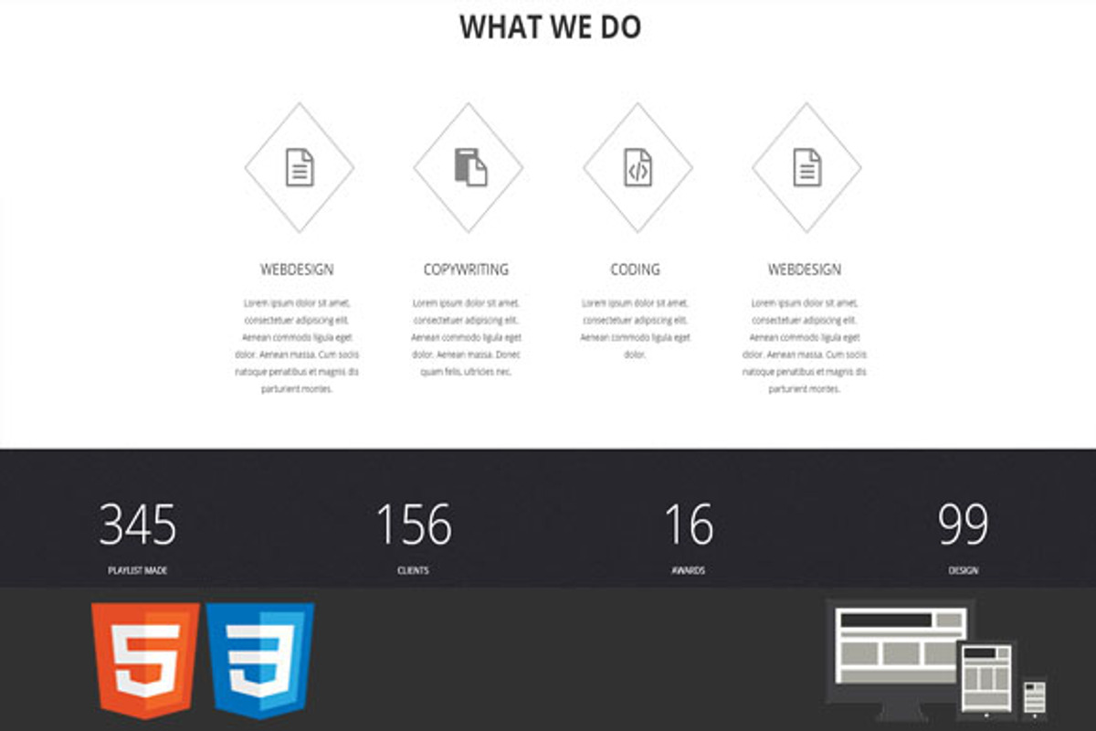 Creative - HTML Template, a Landing Page Template by earthquake (Photo 5 of 7)
