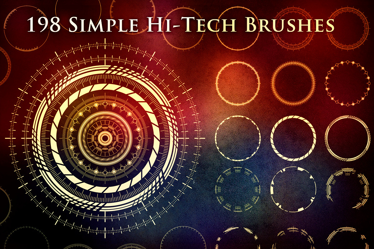 1500+ Brushes Megapack, a Brush Add-On by xresch (Photo 18 of 20)