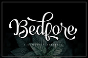 Bedfore Script, a Script Font by Lettersams (Thumbnail 1 of 7)