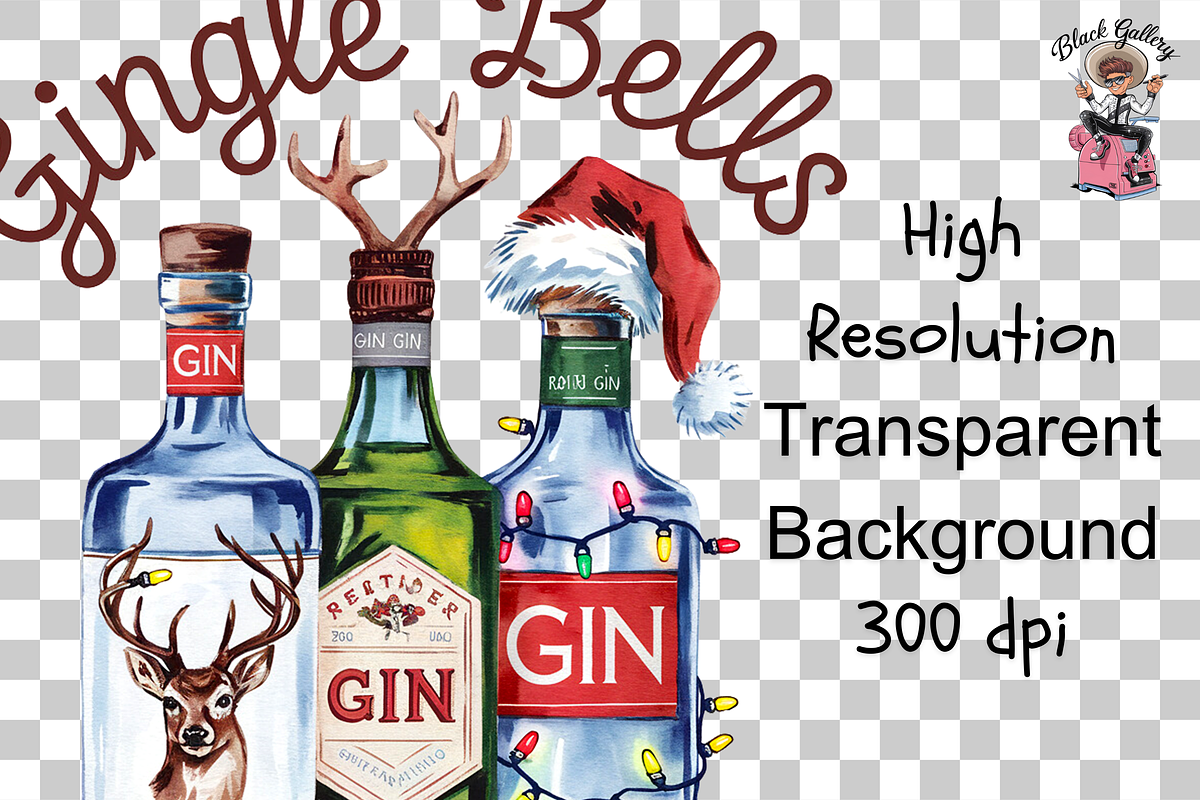 Beer Christmas, Gingle Bells PNG, a Graphic by Clipart Bloom (Photo 2 of 2)